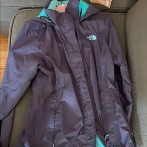 North Face rain jacket